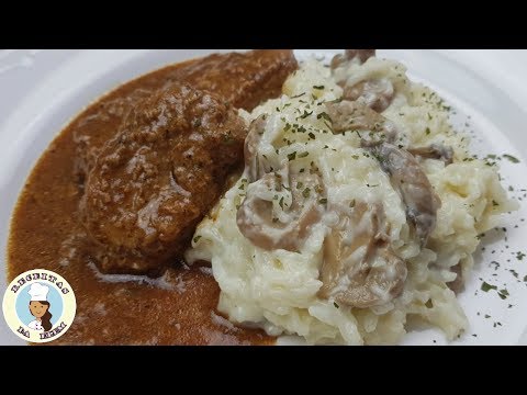 ARROZ À PIAMONTESE PARA SEU JANTAR / ALMOÇO  RÁPIDO, FÁCIL E FICA UMA DELÍCIA