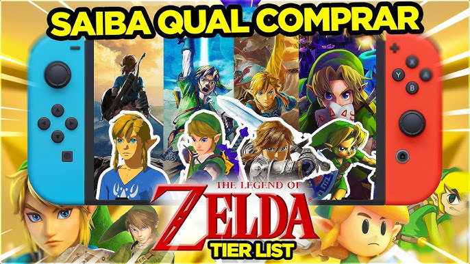 Zelda: Todos os jogos ranqueados, do pior ao melhor