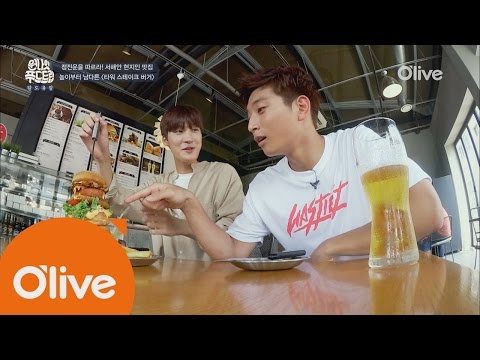 one night food trip [보령] 엄청난 높이의 ′타워 스테이크 버거′ 먹는 방법은? 160824 EP.22