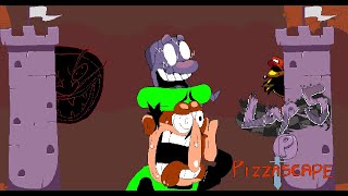 With this level i gain Pizzafobia... [Pizza Tower Pizzascape Lunatic Mode Lap 5 P-rank #2]