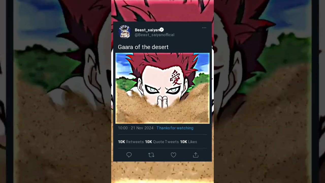 gaara of the desert || gaara edit empire