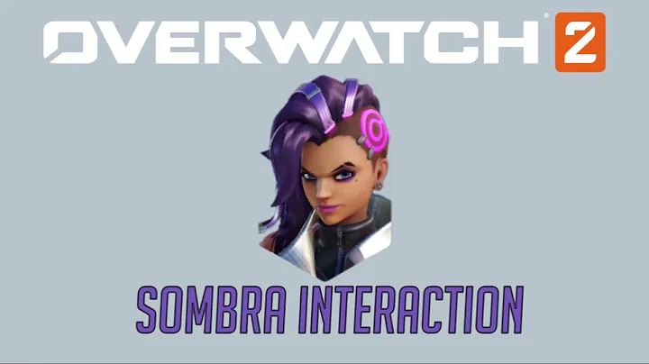 Overwatch 2 Second Closed Beta - Sombra Interactio...