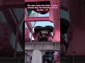 Roller Coaster Pinch Brakes in Slow Motion! 🤯 #shortsbeta