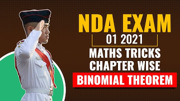 NDA Maths Tricks Chapter Wise | NDA 1 2021 Special Classes | Math