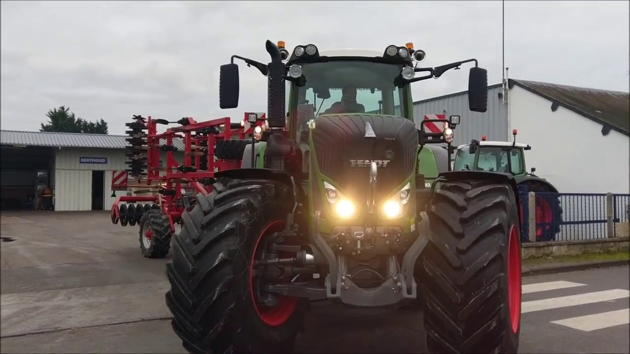 Klaxon pneumatique sur un Fendt !!! 