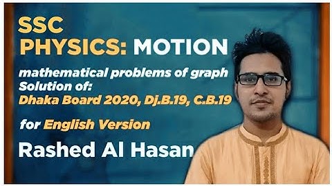 SSC Physics Chapter-2 Mathematical problems of graph Part-2