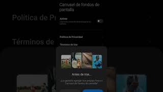 Configura tu Galería de Fotos para que la muestre Carrusel de Fondos Xiaomi MIUI 12.5.6.0 2023