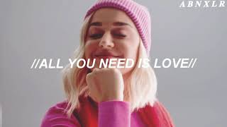 Katy Perry -  All You Need Is Love (sub español)