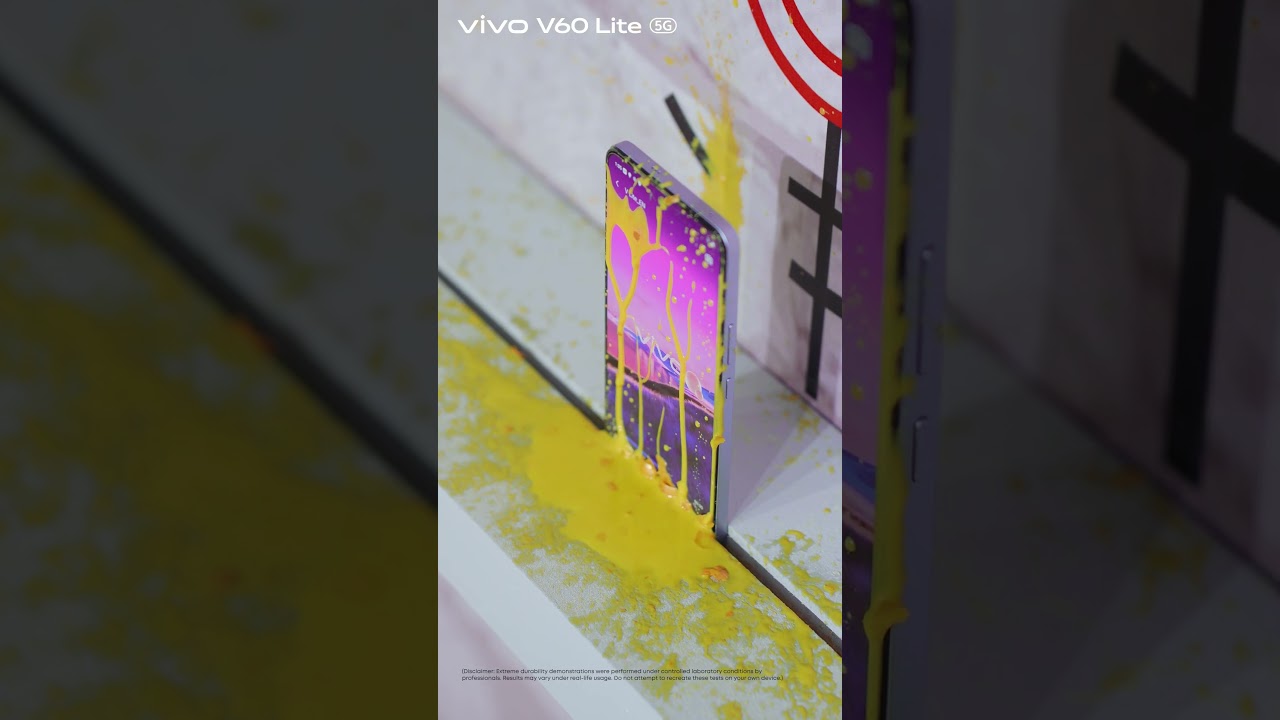 vivo V60 Lite | TOUGH ENOUGH FOR THE MAX
