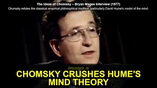 Chomsky Rejects Empiricism: Why Hume’s ‘Theater of the Mind’ is Completely False