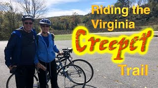 Bicycling the Virginia Creeper Trail Green Cove Station & Creeper Cafe World Famous Chocolate Cake by Miles and Smiles 336 views 3 years ago 5 minutes, 30 seconds