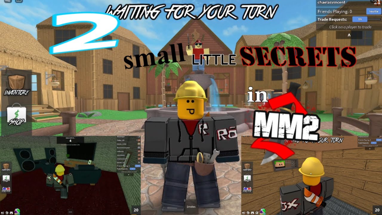 2 small little secrets in MM2 (+ bonus) - YouTube