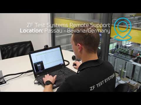 Remote Commissioning and Service @ ZF Test Systems