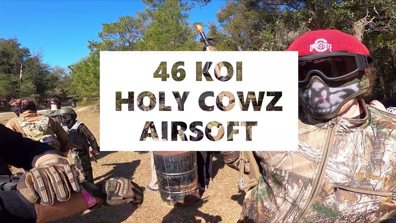 Putting in WORK at HOLY COWZ AIRSOFT
