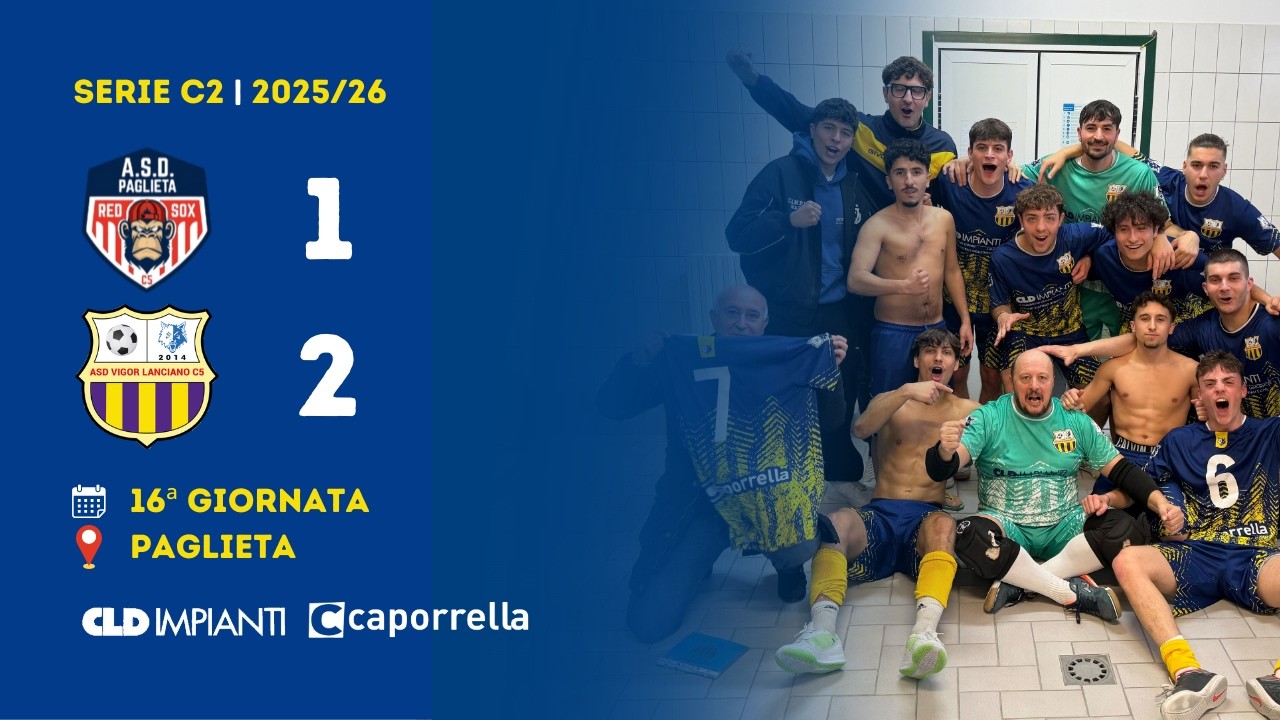 Serie C2 | Paglieta Red Sox - Vigor Lanciano 1-2 (Gol & Highlights) | 16ª Giornata 2025/26