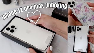 iPhone 12 Pro Max Unboxing + Accessories!