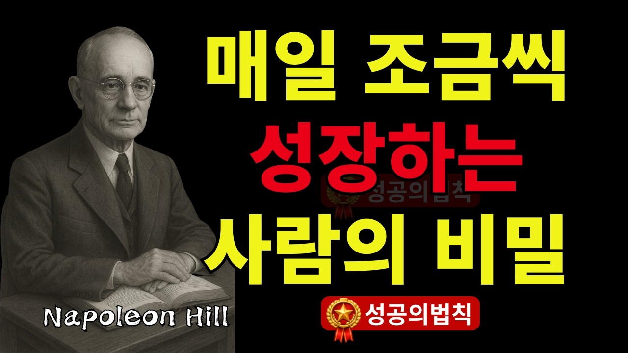 112_성공을 만드는 작은 습관, 매일 조금씩 성장하는 사람이 결국 성공합니다 | 나폴레온 힐