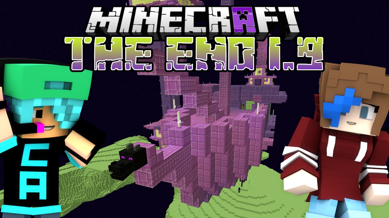 MINECRAFT NEW 1.9 UPDATE WALKTHROUGH THE END | END CITY ...