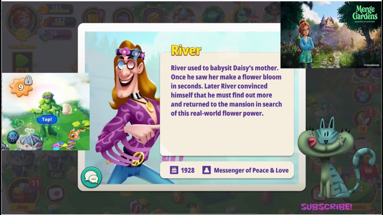 Merge Gardens Rooted in Mystery How to Unlock River at Level 8 in 5 Simple Steps