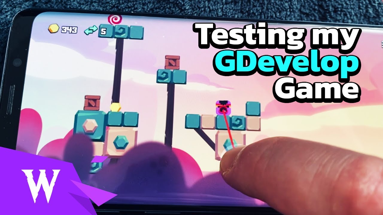 Testing Squaremoji on an Android Device - Indie Game made with GDevelop ...