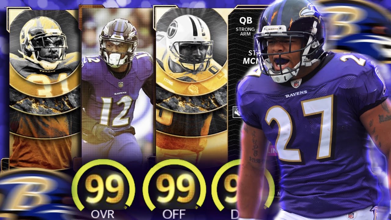 BALTIMORE RAVENS THEME TEAM UPDATE!! LTD MCNAIR, BATEMAN + MORE!! [MADDEN 22]