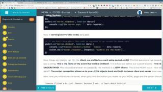 MEAN Stack - Websockets Chat
