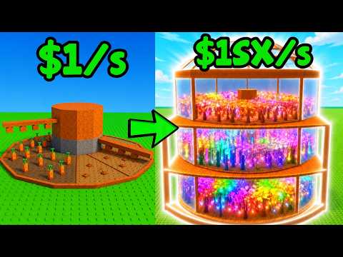 Went From Noob To Master In Roblox Build A Ring Farm!