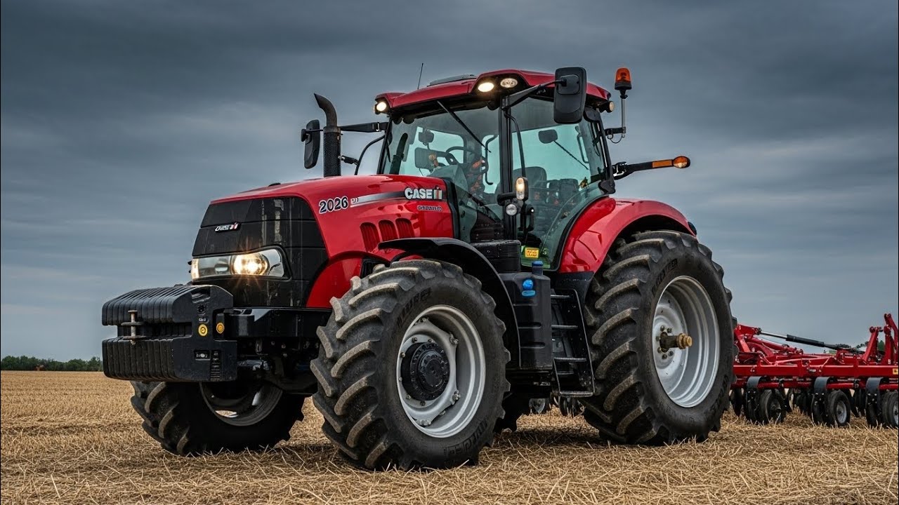 Luxus Rote Traktor Marke Bildnull