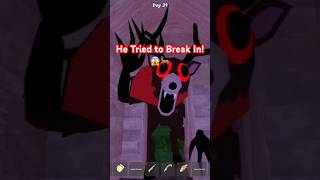 He Tried to Break In! 🦌🔥 My Halloween Survival Trick in 99 Nights Roblox