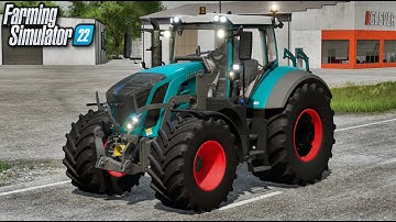 New Mods - Fendt 800 Vario S4, Back Loader, & American Shed! (FS22)