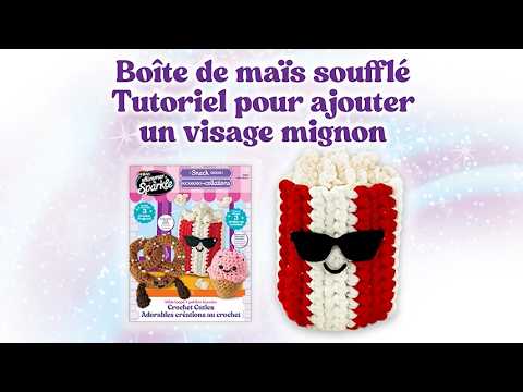 8. Boîte de maïs soufflé: Ajouter un visage amusante