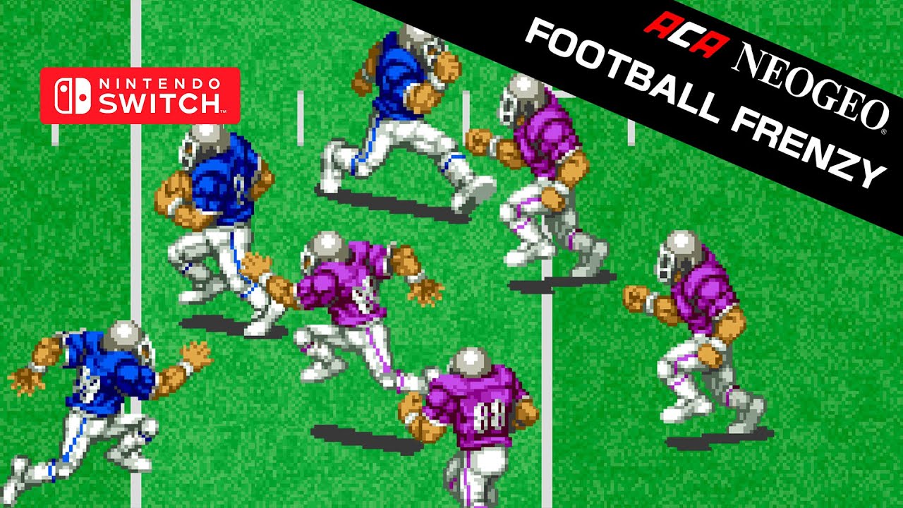 ACA NeoGeo: Football Frenzy Gameplay Nintendo Switch - YouTube