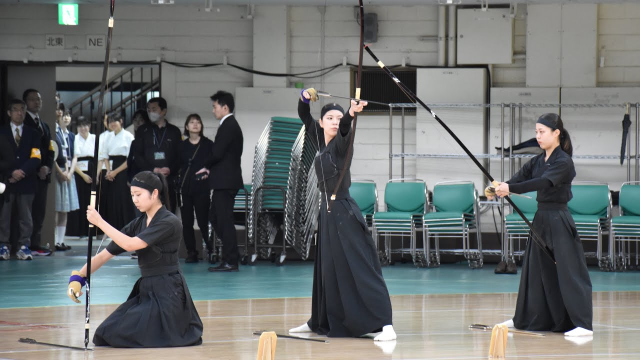 【4K】令和7年度全日本少年少女武道（弓道）錬成大会／特別演武