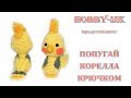 Корелла попугай крючком (авторский МК Светланы Кононенко)