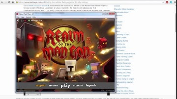 How to fix ROTMG on flash projector(easiest way!)