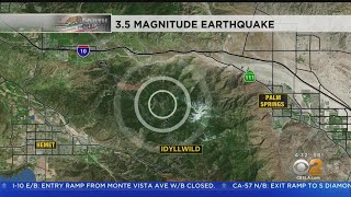 Magnitude-3.5 Quake Rattles Idyllwild