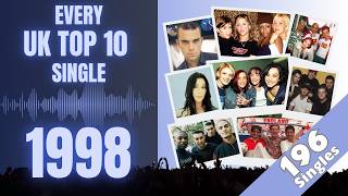 Every UK Top 10 Single Of 1998!!! FULL VERSION OF VIDEO
