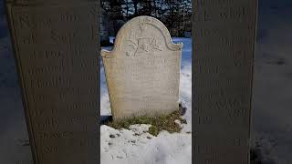 Headstone of Capt. John Savage Adventurer - Evergreen Cemetery Salem NY #cemetery