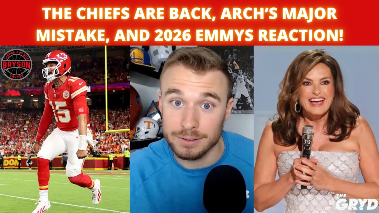 The Chiefs are BACK, Arch’s Major Mistake, and 2026 Emmys Reaction!