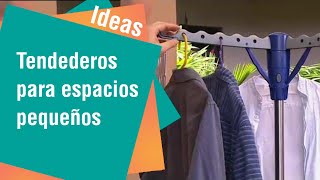 Conveniente Reconocimiento Descortés Tendederos prácticos para espacios pequeños | Ideas - YouTube