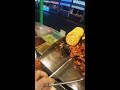Live broadcast of street food specialties and fruit delicacies