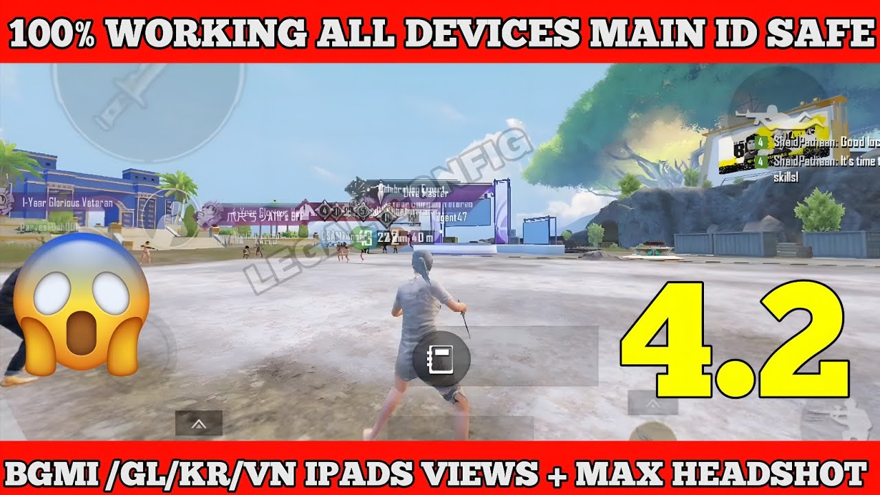 BGMI 4.2 Update 😱 iPad View UNLOCKED?! 100% Working Live Proof 🤯