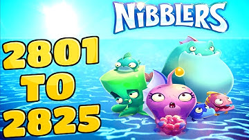 Rovio Nibblers Levels {2801 To 2825} Non PowerUp Walkthrough