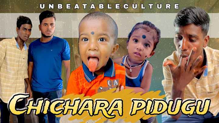 చిచ్చర పిడుగు part 14 to 18 // UNBEATABLECULTUREVIDEO/UNBEATABLECULTURE COMEDY/INFORMATION//