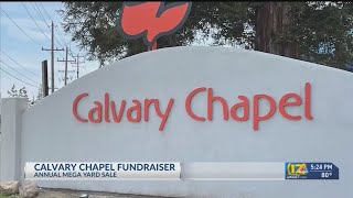 Calvary Chapel in Bakersfield hosts its annual mega yard sale fundraiser