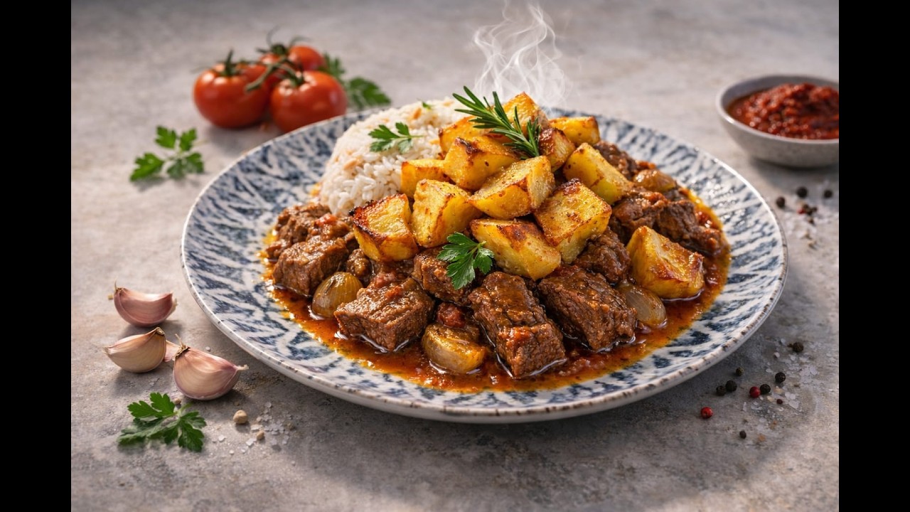 🥩🔥 Тас Кебаб по-турецки | Османское тушёное мясо из говядины