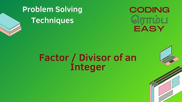 Factors/Divisors Algorithms | Smallest divisor, Checking for Prime, Perfect Number & Prime factors