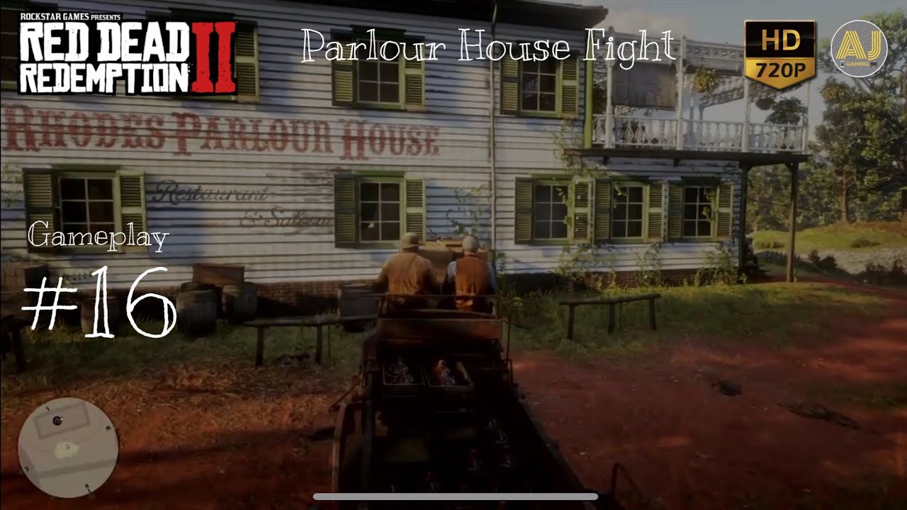 [PS4] RED DEAD REDEMPTION 2- Rhodes Parlour House Fight- PS4 Pro 720p ...