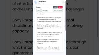 ESSAY GENERATOR AI - 100% free by Techtersoft.