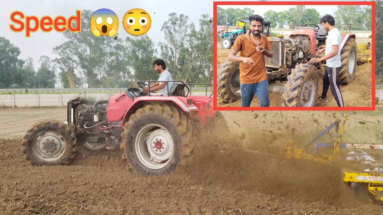 6 सिलेंडर ट्रैक्टर High Speed 😳 देशी अनोखा जुगाड